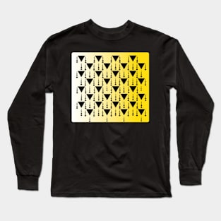 waterfall of triangles Long Sleeve T-Shirt